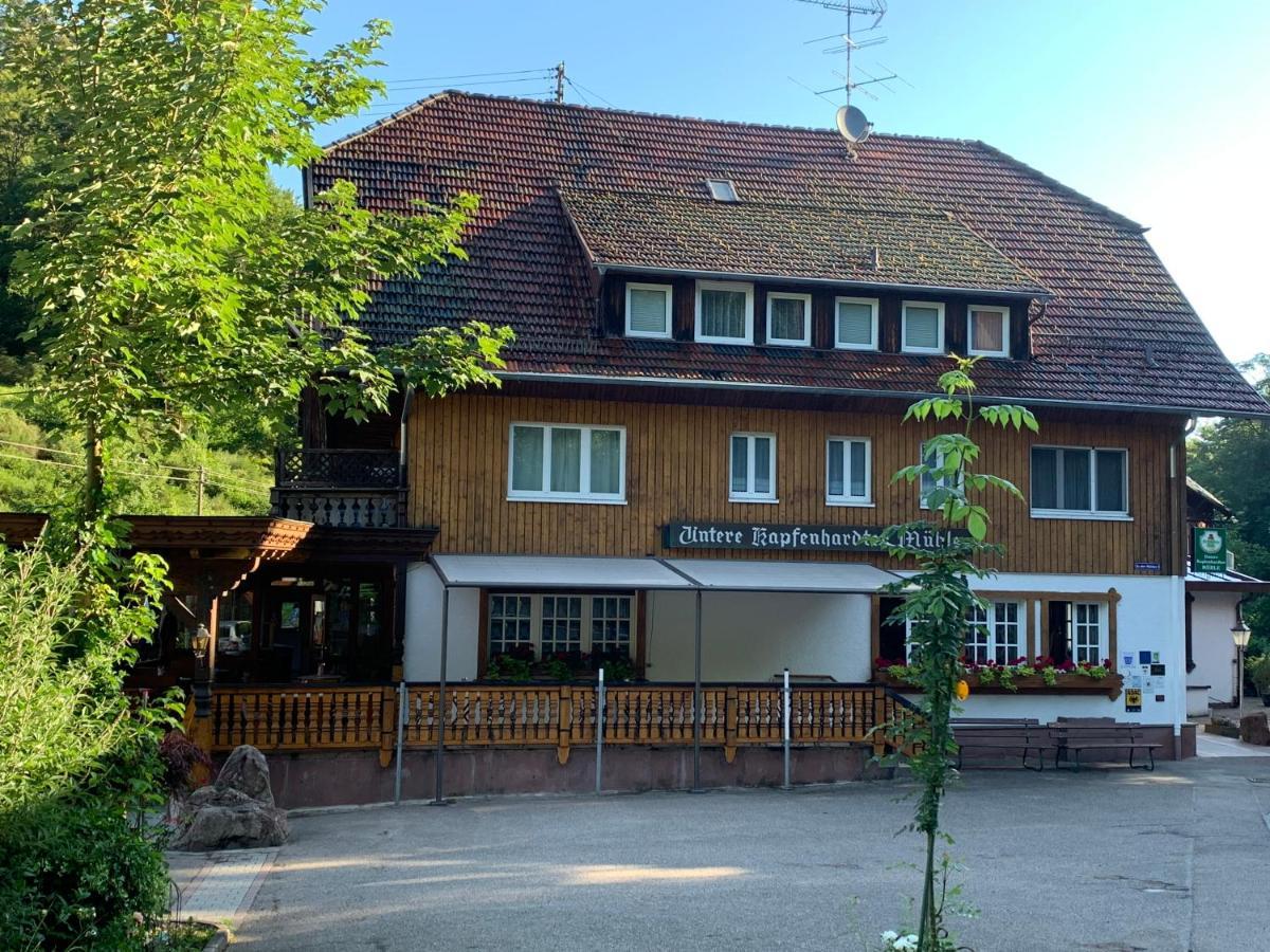 Landhotel Untere Kapfenhardter Muehle Unterreichenbach Kültér fotó